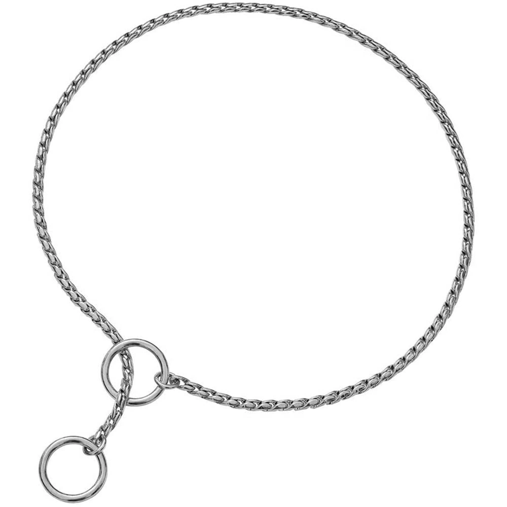 Lightweight Strong Stainless Steel Links Slip Chain Dog Colla