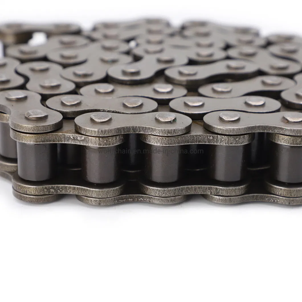 Hardware Use for Motorcycle/Bicycle Chain Four Sides Riveting Combine Harvester Stainless Steel Transmission Chain Conveyor Chain Roller Chain Motorcycle Chain