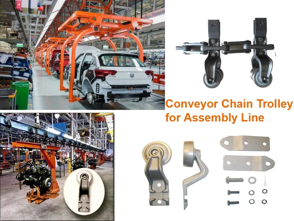 Rivetless Drop Forged Conveyor Link X458 Chain for Painting Line System