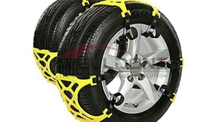 2PCS Car Universal Tyres Tire Belt Snow Chains Plastic Winter Wheels Car